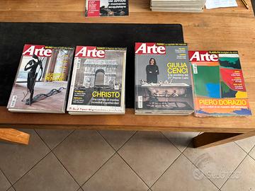Rivista Arte - Lotto 25 numeri 2019/2020/2022/2023