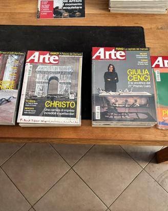 Rivista Arte - Lotto 25 numeri 2019/2020/2022/2023
