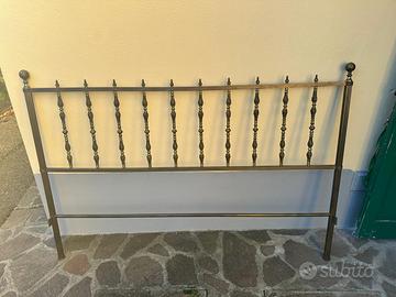 Letto matrimoniale ferro battuto -solo struttura