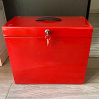 Schedario organizer per documenti con chiave