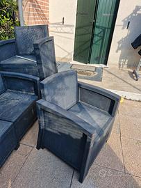 poltrone da giardino