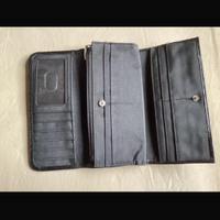 Portafoglio pelle nera