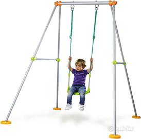 Smoby - Altalena Plus con Struttura Tubolare in Me