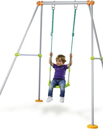 Smoby - Altalena Plus con Struttura Tubolare in Me