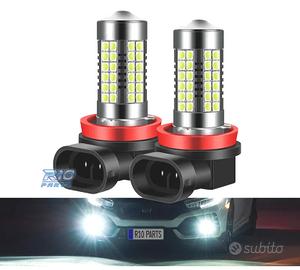 KIT LAMPADE LED ANABBAGLIANTI HB4 O 9006 60W 54SMD
