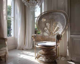 SEDIA FRANCESE PEACOCK