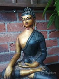 Statua Buddha terracotta Tibet