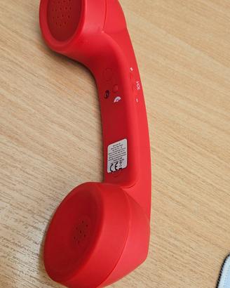 cornetta telefono retrò, usb c per cellulare