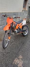 moto cross ktm 125 sx