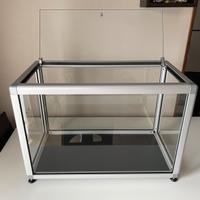 Teca/vetrina in vetro