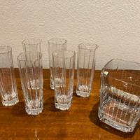 Set whisky in vetro 7 pezzi