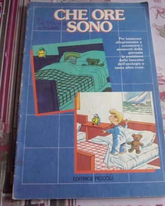 Gioco e imparo le ore della giornata .Che ore sono