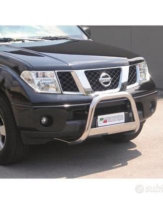 Nissan King Cab 2005>2015 Bull bar anteriore inox