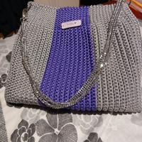 borsa a mano a uncinetto