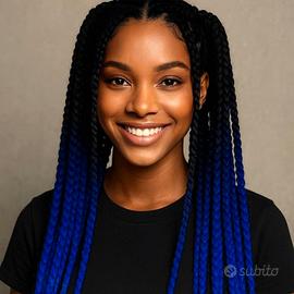 lotto 4 pacchi di capelli X-Pression collection