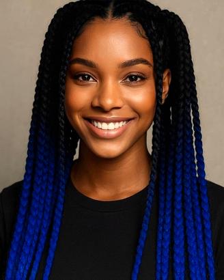 lotto 4 pacchi di capelli X-Pression collection