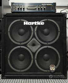 Testata HARTKE HA3500 350W + Cassa HARTKE VX410 4x