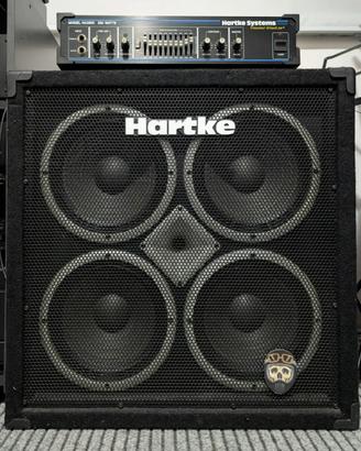 Testata HARTKE HA3500 350W + Cassa HARTKE VX410 4x
