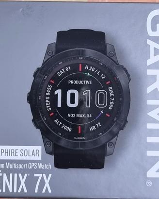 Orologio Garmin Fenix 7X - Sapphire Solar