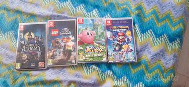 4 giochi nintentendo switch  mai usati
