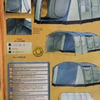 Tenda campeggio completo di accessori