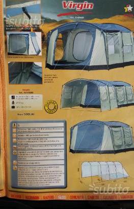 Tenda campeggio completo di accessori
