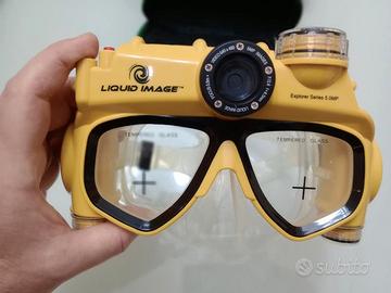Maschera Sub con Video/Fotocamera
