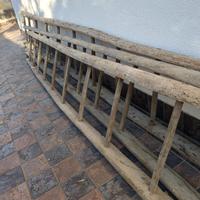 scale antiche in legno 