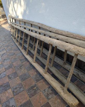 scale antiche in legno 