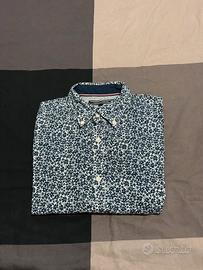 Camicia Tommy Hilfiger Uomo Floreale Lino e Cotone