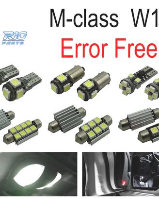 KIT 16 LAMPADE LED INTERNE PER MERCEDES CLASSE M W