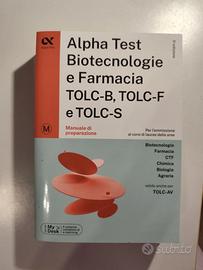 Libro Alpha Test biotecnologie e farmacia tolc