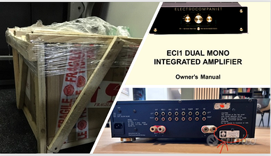 Anpli Integrato Electrocompaniet ECI-1
