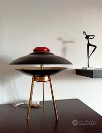 Lampada da tavolo mid-century Space Age UFO