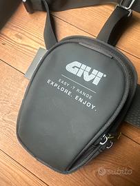 Givi easy-t range borsa da gamba attacco cintura