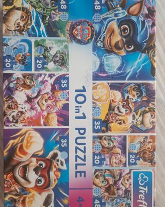 Puzzle Paw Patrol 10 in 1 (Trefl)