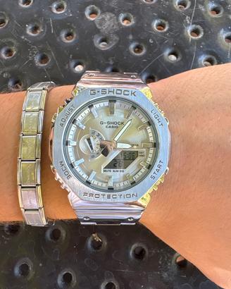 G-shock acciaio