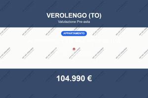 Immobile in asta di 74 m² con box auto a Verolengo
