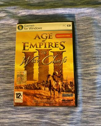 Age of Empires III: The War Chiefs PC CD