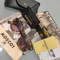 MOSCOT Lemtosh 46 Bamboo +accessori+lenti original