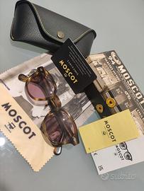 MOSCOT Lemtosh 46 Bamboo +accessori+lenti original