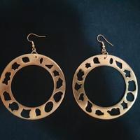 orecchini realizzati a mano 