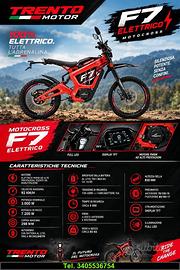 125cc ELETTRICO CROSS F7 L3e PICCO 7,2 KW