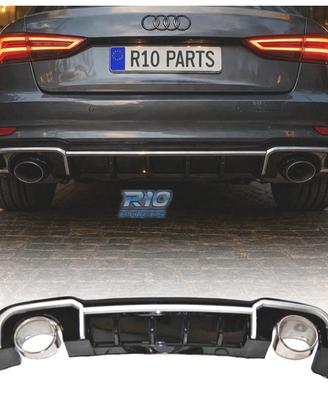 DIFFUSORE AUDI A3 SEDAN SLINE 17-20 LOOK RS3 + TER