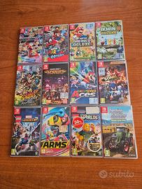 Lotto 12 giochi Nintendo Switch 