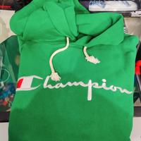 Felpa Champion Logo Green XL