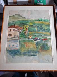 QUADRO DECORATIVO AD ACQUARERLLO