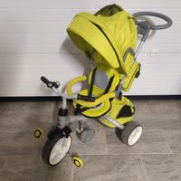 Triciclo passeggino reversibile