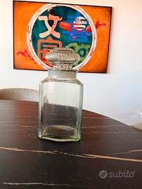 Vaso contenitore vetro antico