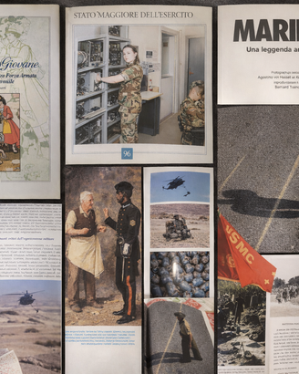 2 libri militari: Esercito/Giovane + Marines 1991